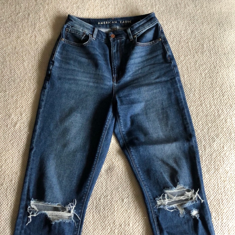 American Eagle Curvy Mom Jeans